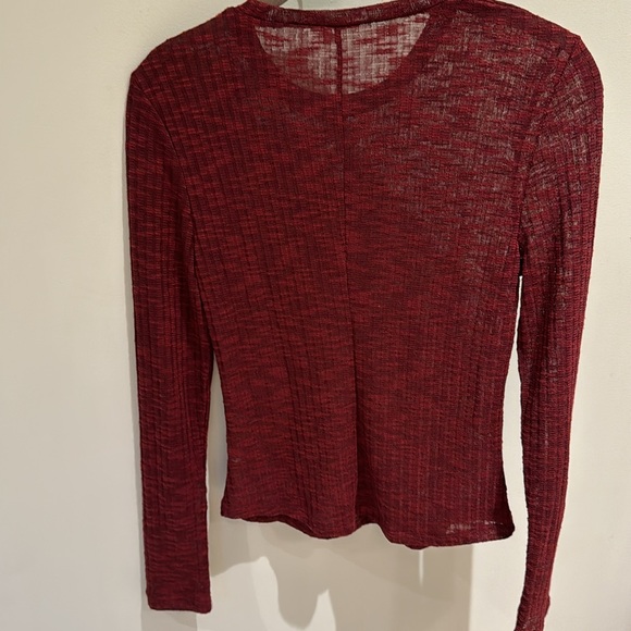 Intimately Free People maroon sweater NWOT - Picture 3 of 3